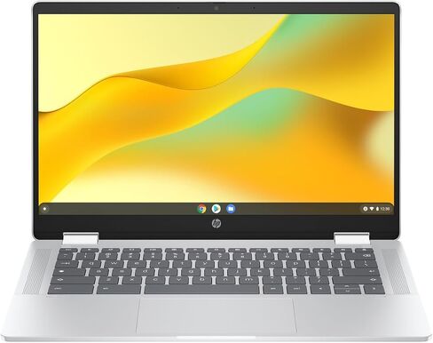 HP 2-in-1 Convertible Chromebook, 14inch HD Touchscreen, Intel Quad-Core Pentium Silver N5030 Processor Up to 3.10GHz, 4GB Ram, 128GB SSD, Intel UHD Graphics, Webcam, Chrome OS(Renewed (14inch/128GB) in Kuwait
