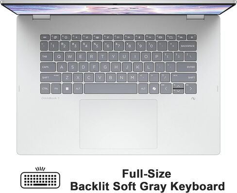 Delca Customized Laptop Made with HP OmniBook 7 Flip 2-in-1 AI Laptop | 16" WUXGA IPS Touchscreen | Intel 8-core Ultra 5 226V (Up to 40 NPU Tops) | 16GB DDR5 256GB/512GB/1TB/2TB SSD Backlit Pen Win11 in Kuwait