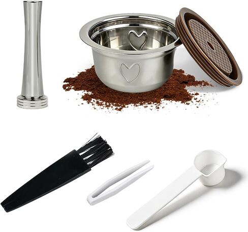 RAWILL Reusable Nespresso Vertuo Pods Kit, 230ml Coffee Capsule in Kuwait