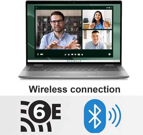 Dell Latitude Pro 13 3340 2-in-1 FHD Touchscreen Business Laptop, 16GB DDR5 RAM, Intel 10-Core i5-1335U (> i7-1255U), Backlit KB, IR Webcam, HDMI, IST Computer Customized 512GB/1TB/2TB SSD, Win 11 Pro in Kuwait