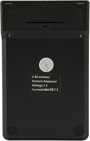 2.4G Wireless Numeric Keypad with Chocolate Keys 18 Keys Plug and Play Numpad for Accounting Spreadsheets in Kuwait