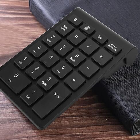 Wireless Numeric Keypad Mini Numeric Keypad with Scissor Foot Structure Fast Return Speed for Effective Number Input in Kuwait