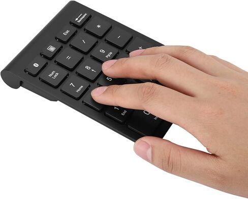 Wireless Numeric Keypad Mini Numeric Keypad with Scissor Foot Structure Fast Return Speed for Effective Number Input in Kuwait