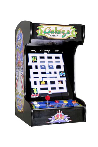 Doc and Pies Arcade Factory Classic Home Arcade Machine - Tabletop and Bartop - 412 Retro Games - Full Size LCD Screen, Buttons and Joystick (Black) in Kuwait