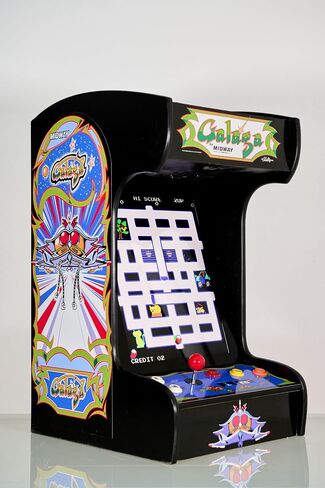 Doc and Pies Arcade Factory Classic Home Arcade Machine - Tabletop and Bartop - 412 Retro Games - Full Size LCD Screen, Buttons and Joystick (Black) in Kuwait
