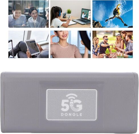 Cryfokt 5G USB Modem, Mobile Hotspot with Universal Frequency Bands, Global Travel Router for NSA SA Networks, Up to 2.5Gbps Speed, 4K Streaming Gaming, Laptop PC in Kuwait