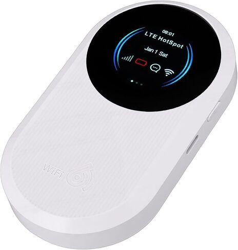 4G LTE Mobile Hotspot Router 300Mbps Portable 3000mAh Battery European Version B1 B3 B5 B7 B8 B20 B38 B40 B41 with SIM Card Slot for Travel Business Outdoor Streaming in Kuwait
