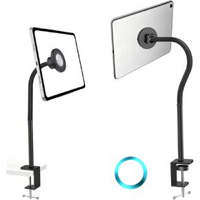 Magnetic Tablet Mount for Desk, Gooseneck Tablet Arm iPad Desk Holder, Flexible Magnet iPad Arm Mount for Magsafe, iPad Pro/Air/Mini, Galaxy Tabs, All 4.7"-13.5" Tablets and Phones in Kuwait