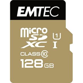 Emtec Micro-SD XC Class10 Gold Plus, 128GB (ECMSDM128GXC10GP) in Kuwait