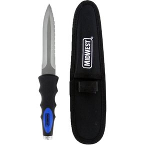 MIDWEST Flex Duct Knife, 5" Blade, Contoured Wooden Handle & Nylon Sheath in Kuwait
