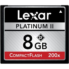 Lexar Platinum II 8GB 200x Compact Flash Memory Card LCF8GBBSBNA200 in Kuwait