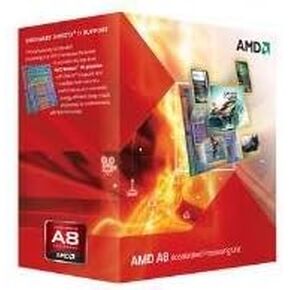 AMD A8-3870K APU with AMD Radeon 6550 HD Graphics 3.0GHz Unlocked Socket FM1 100W Quad-Core Processor - Retail - AD3870WNGXBOX in Kuwait