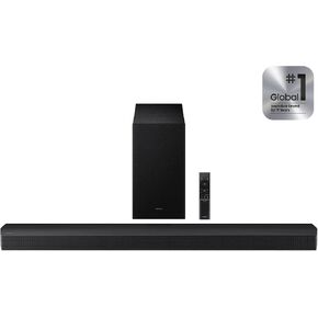 Samsung 5.1ch Soundbar, HW-B750F, with Wireless Subwoofer, DTS Virtual:X 3D Audio, Q-Symphony & Game Mode for Immersive TV & Movies in Saudi Arabia