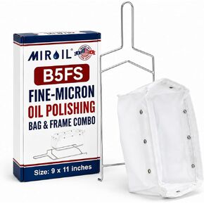 MirOil RB5FS Oil Polishing Filter Bag - Fine Micron & Reusable in Kuwait