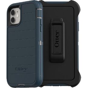 OtterBox Defender Series Screenless Edition Case for iPhone 11 (Only) - Holster Clip Included - Microbial Defense Protection - Non-Retail Packaging - Black in Saudi Arabia