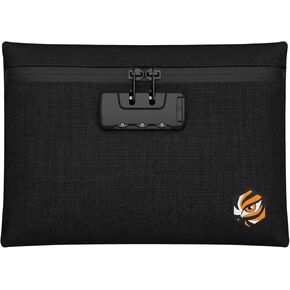 Lockable Tactical Pouch with 3-Digit Combination Lock, Black in Kuwait