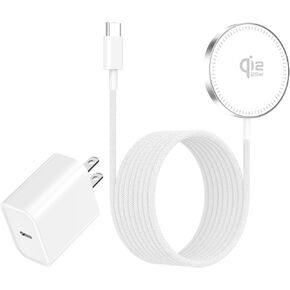 [Apple MFi Certified] 25W Magnetic Wireless Charger Apple Mag Safe Charger in Kuwait