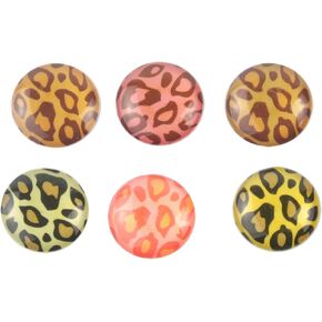 "Home" Button Sticker for iphone/ipad/itouch, Leopard, 6-in-1 pack in Saudi Arabia