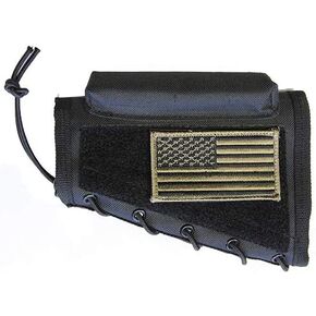 Black Cheek Rest + USA Patriot Flag Morale Patch Fits Marlin Model 22 1895 336 39A 60 795 XT Series Rifle in Saudi Arabia