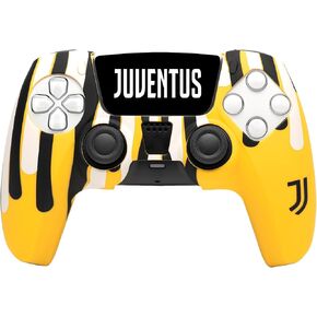 Qubick Controller Skin Juventus Paint Bleed (PS5) - Yellow Silicone Anti Slip in Kuwait