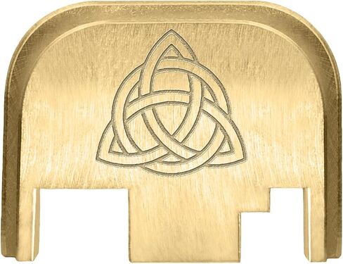 NDZ Performance Rear Slide Cover Plate for PSA Dagger – Brass – Fits Full Size & Compact Models – Cerakote Finish & Laser Engraving – USA Made in Kuwait