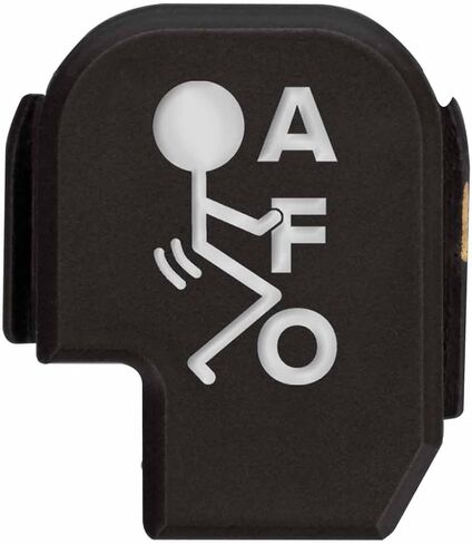 NDZ Performance Brass Slide Cover Back Plate for Sig P365, P365 X, XL, SAS, Macro, AXG, .380 – Cerakote Armor Black Finish – Custom Laser Engraved & Color Filled Design in Kuwait