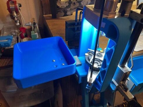SplashNColor Bullet Tray Compatible with Dillon Reloading Press – Side-Mount Component Access | Bracket Holder Adapter Arm | Screw-Mount Bench Organizer for Cleaner Workflow in Kuwait