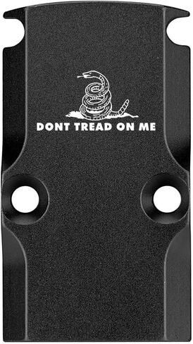 NDZ Performance Optic RMR Cover Plate for Glock Gen 1-5 fits Trijicon Slide Cuts & Holosun 407C / 507C Laser Engraved Anodized Aluminum in Red - Choose Design in Kuwait