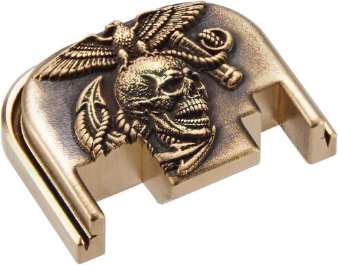 NDZ Performance Brass 3D Rear Slide Cover Plate for Glock Gen 1-5, Slimline in Kuwait