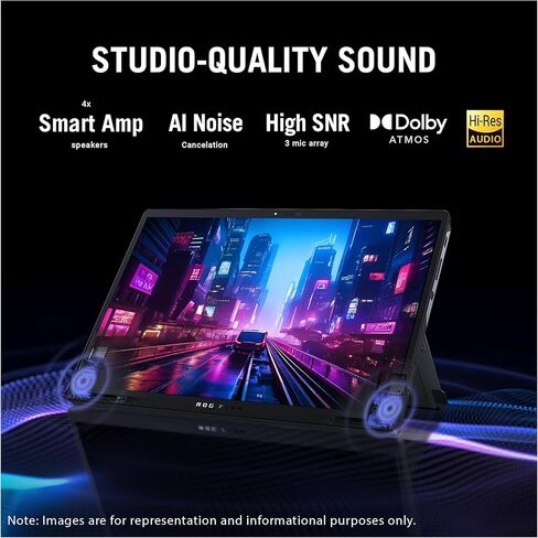 Asus ROG Flow Z13 2-in-1 Gaming Laptop, AMD Ryzen AI MAX 390, 32 GB LPDDR5x RAM, 2 TB PCIe SSD, 13.4'' 2.5K (2560x1600) 180Hz Touchscreen, AMD Radeon Graphics, 1-Zone RGB Keyboard, W11 Home, Off Black in Kuwait