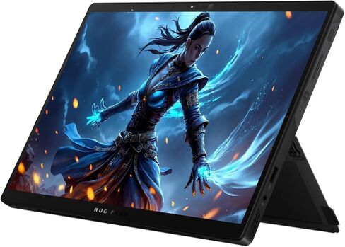 Asus ROG Flow Z13 2-in-1 Gaming Laptop, AMD Ryzen AI MAX 390, 32 GB LPDDR5x RAM, 2 TB PCIe SSD, 13.4'' 2.5K (2560x1600) 180Hz Touchscreen, AMD Radeon Graphics, 1-Zone RGB Keyboard, W11 Home, Off Black in Kuwait