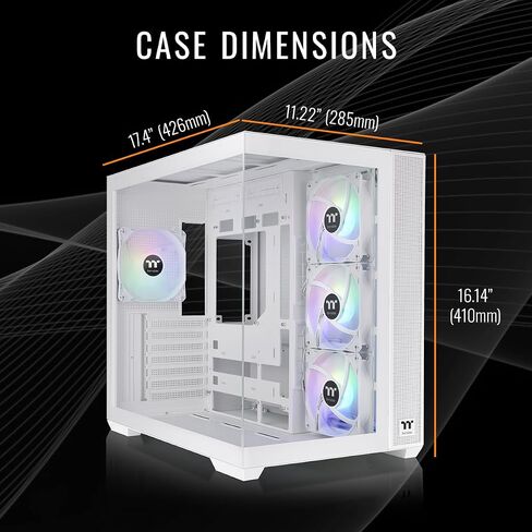 Thermaltake LCGS View u2770S-380 Gaming Desktop (Intel® Core™ Ultra 7 270K Plus, NVIDIA® GeForce RTX™ 5070, 32GB DDR5 6000MT/s Memory, 1TB NVMe M.2, 850W PSU, WiFi, Windows 11) V38S-B860-570-LCS in Kuwait