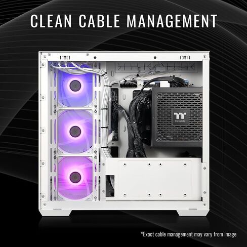 Thermaltake LCGS View u2770S-380 Gaming Desktop (Intel® Core™ Ultra 7 270K Plus, NVIDIA® GeForce RTX™ 5070, 32GB DDR5 6000MT/s Memory, 1TB NVMe M.2, 850W PSU, WiFi, Windows 11) V38S-B860-570-LCS in Kuwait