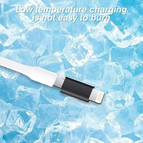 Micro USB Female to Lightning Male Adapter(3pack) Android Charging Cable Port Compatible for iPhone 13 12 11 Pro Max Mini Xs Se 7 8 for iPad Charge Cord Connector Charger Data Sync Converter in Kuwait
