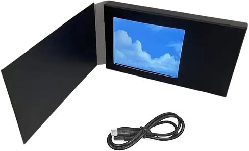 2.4Inch Digital Frame Card Video Card, Party Celebration, Black in Kuwait