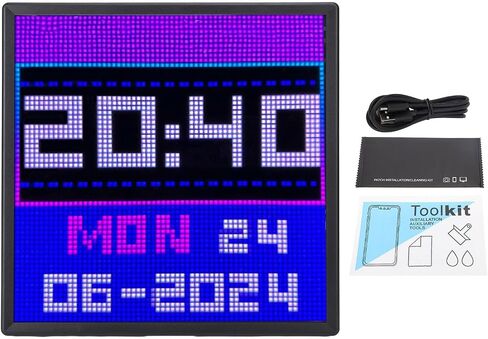 Pixel LED Panel Display for wall Mount, Digital Photo Frame with in Kuwait