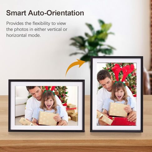 WiFi Digital Photo Frame, 15.6-Inch 1920x1080 Touchscreen (US in Kuwait