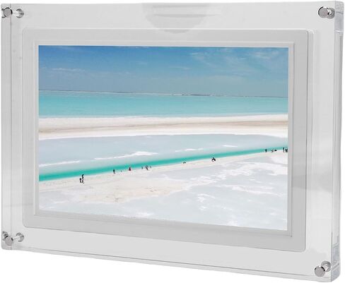 Digital Picture Frame, 10.1 Inch with Auto Rotate for in Kuwait