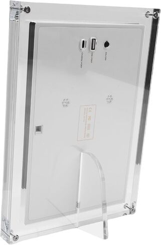 Digital Picture Frame, 10.1 Inch with Auto Rotate for in Kuwait