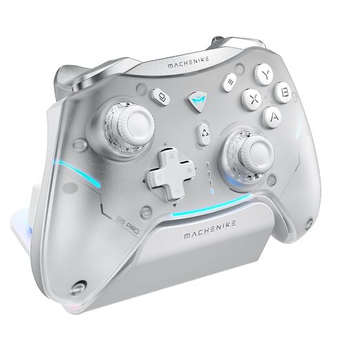 Machenike G5Pro Max 1000HZ Wireless Gaming Controller for NS/PC/iOS/Android with Charging Dock,PC Controller With Hot-Swappable Joystick,Optical Triggers,Optical Micro Switches,RGB Backlight in Kuwait