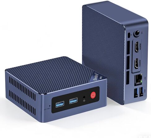 Beelink Mini S13 Mini PC, 13th Intel Twin Lake-N150 (4C/4T, Up to 3.6GHz), Mini Computer 16GB LPDDR5 RAM 512GB SATA3 SSD, Micro PC Support 4K@60Hz Dual Screen Display/WiFi6/BT5.2/USB3.2/HTPC/WOL in Kuwait