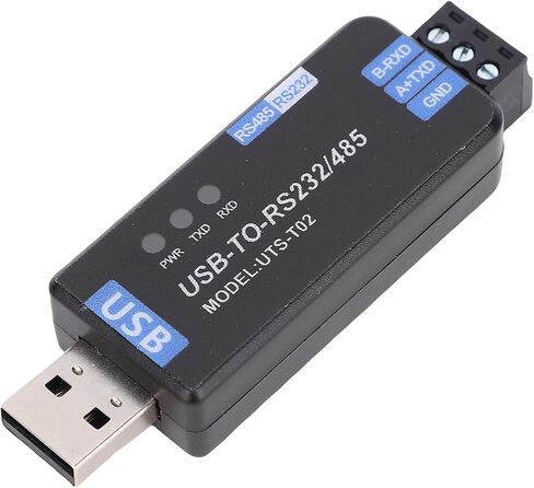 USB to RS485 RS232 Converter, Bidirectional Half Duplex Serial Industrial Adapter, Communication Module for PC PLC Network in Kuwait