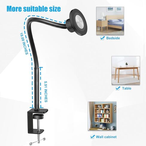 Magnetic Tablet Mount for Desk, Gooseneck Tablet Arm iPad Desk Holder, Flexible Magnet iPad Arm Mount for Magsafe, iPad Pro/Air/Mini, Galaxy Tabs, All 4.7"-13.5" Tablets and Phones in Kuwait