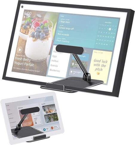 Laivli Tilt Stand Compatible with Echo Show 15 and Echo Hub, Organizer Tray in Kuwait
