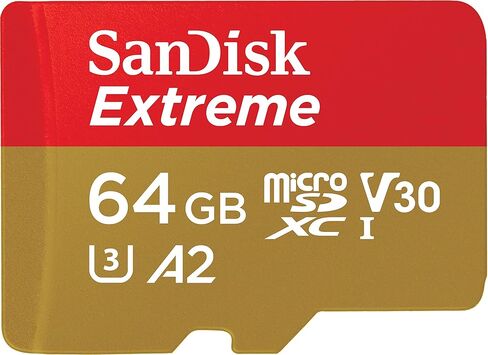 Sandisk Extreme MicroSD 64 gb V30 A2 U3 4K in Kuwait