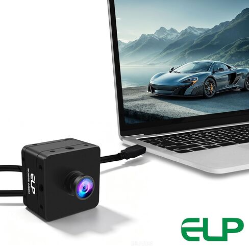 ELP 5mp 60fps Global Shutter USB3.0 Camera Wide Angle 120degree Webcam for Computer Mini UVC USB3.0/2.0 PC Camera for Laptop High Speed Lightburn Cameras for Windows, Linux, Mac, Pi, Jetson Nano in Kuwait