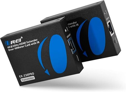 OREI HDMI Over LAN 230ft Extender - 4K@30Hz, One-Way IR, HDCP 1.4, HDR in Kuwait