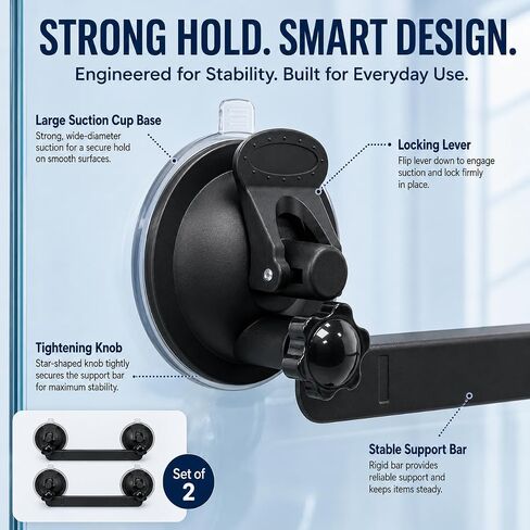 Starlink Mini Mount with Suction Cup in Kuwait