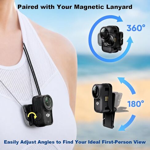 Magnetic Hat and Backpack Clip Mount for DJI Osmo Nano Accessories in Kuwait
