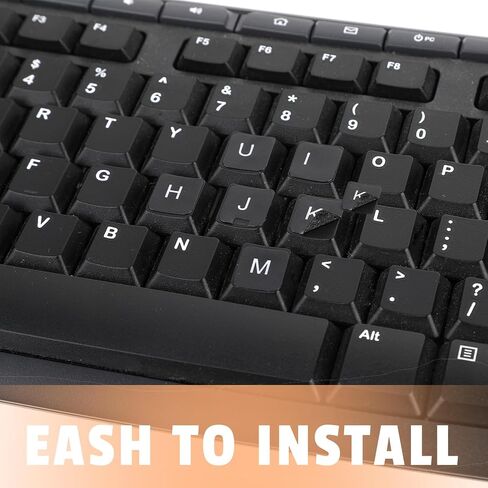 Universal Keyboard Letter Stickers, 4 Pcs English Laptop Keyboard Stickers in Kuwait